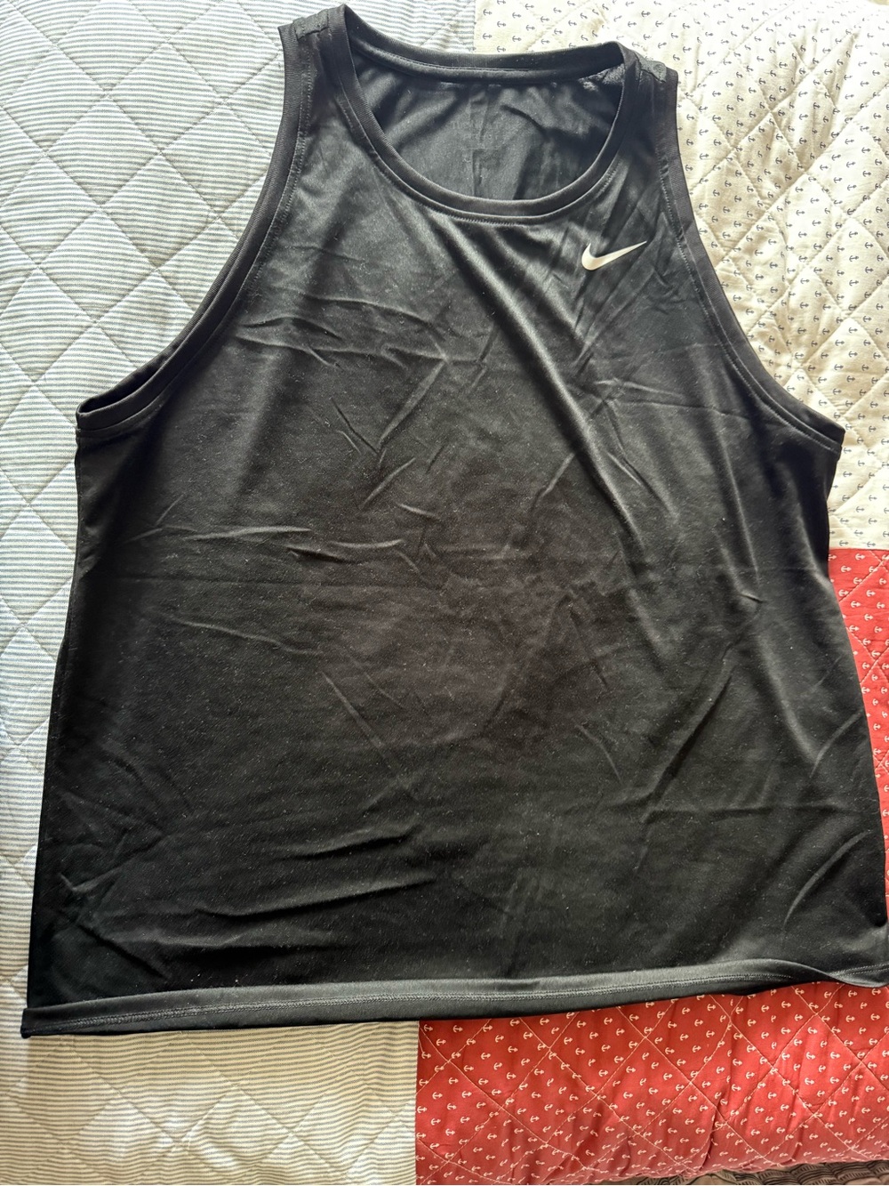 Nike Athletic Tank Top with White Swoosh